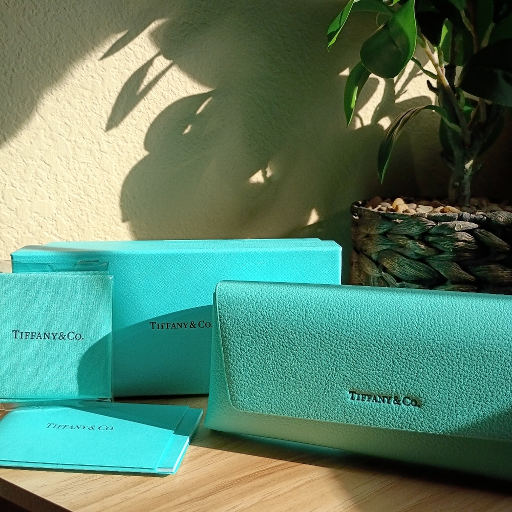 Tiffany & Co. Blue Eyeglasses Case - Picture 3 of 15